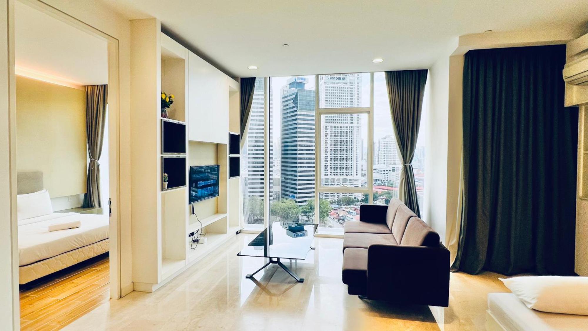 Appartamento The Platinum Klcc By Faced Kuala Lumpur Esterno foto