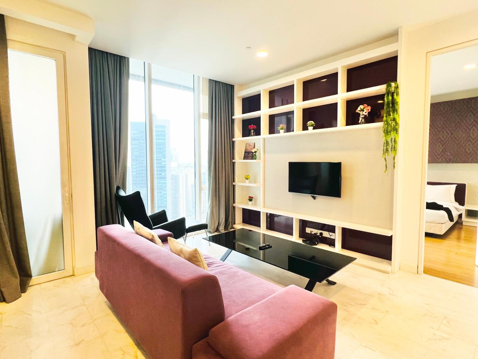Appartamento The Platinum Klcc By Faced Kuala Lumpur Esterno foto
